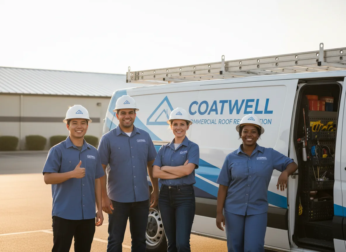 Commercial roof coating company in Germantown, IL